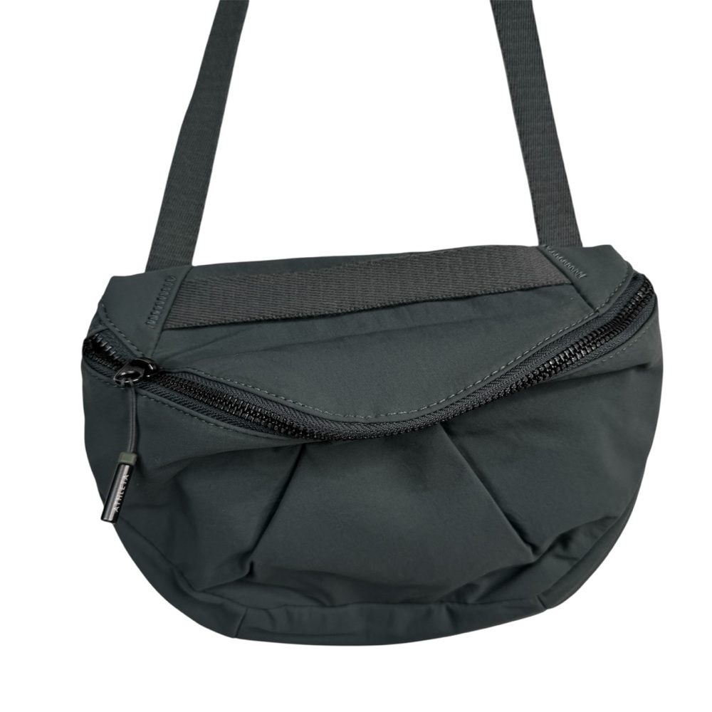 Athleta Stash Belt Crossbody Bag Pack Olive Green Army Green 💎